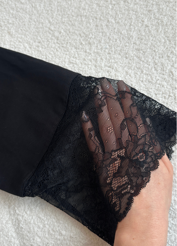 Milady's robe, black00-00001598