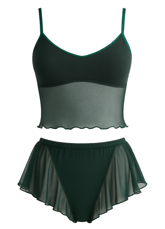 Piper, Pyjama, dark green00-00004895-k