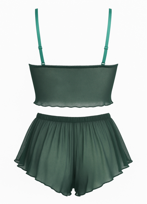 Piper, Pyjama, dark green00-00004895-k