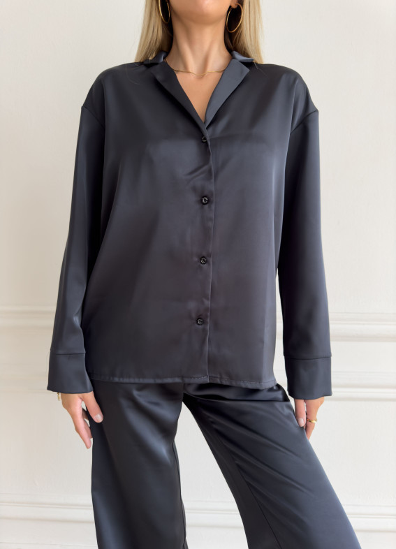 Laura, Pyjama, dark gray00-00004077-k