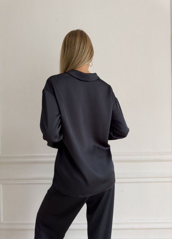 Laura, Pyjama, dark gray00-00004077-k