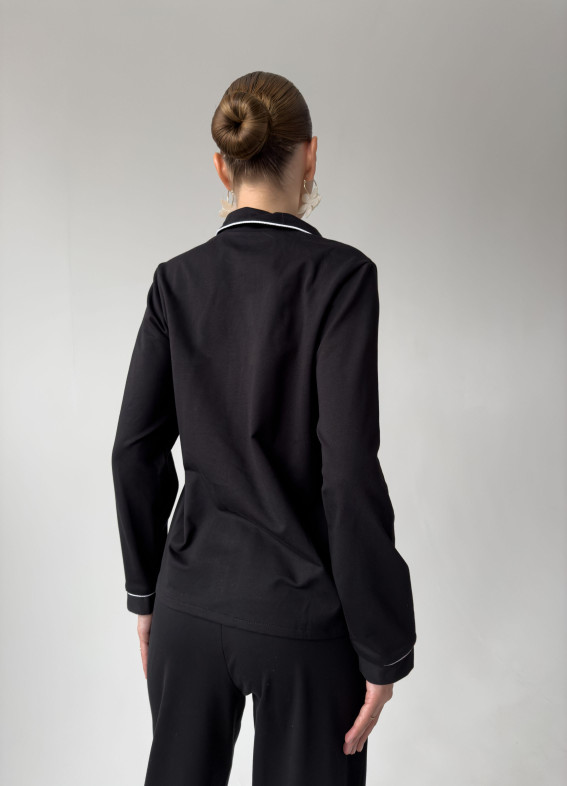 Giselle, Pyjama, schwarz00-00004309-k