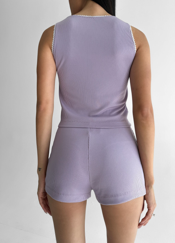 Beatrice, Pyjama, fliederfarben00-00004349-k