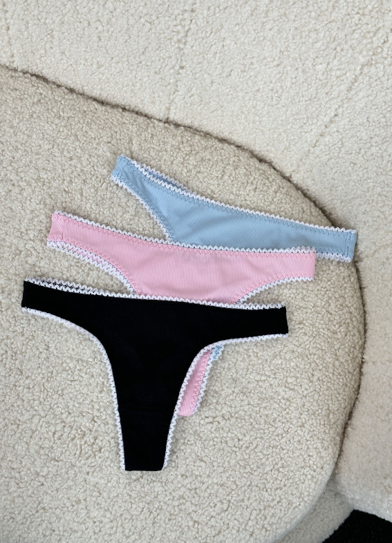 Dora, ein Tanga-Höschen-Set 3-tlg, multicolor00-00004431