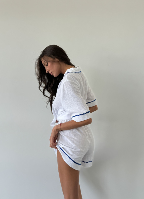Melissa, Pyjama, weiß00-00004591-k