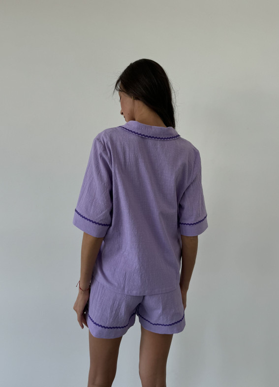 Melissa, Pyjama, fliederfarben00-00004591-k