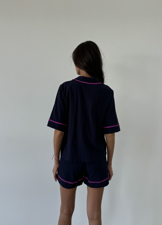 Melissa, Pyjama, blau00-00004591-k