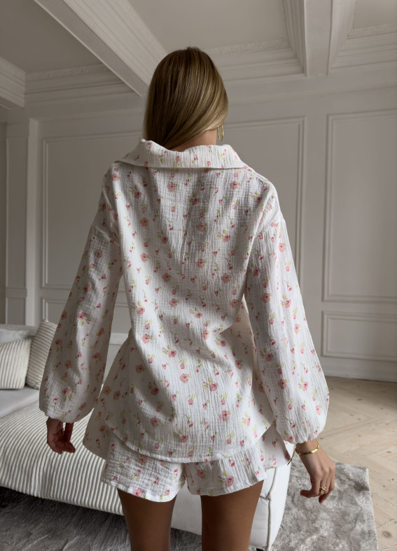 Sakura, Pyjama, weiß00-00004670-k