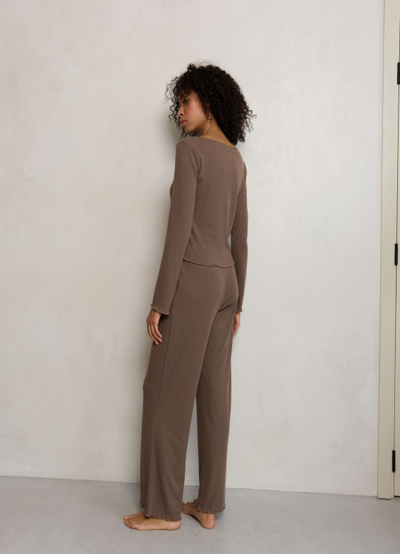 Aida, Pyjama, cappuccino00-00004720-k