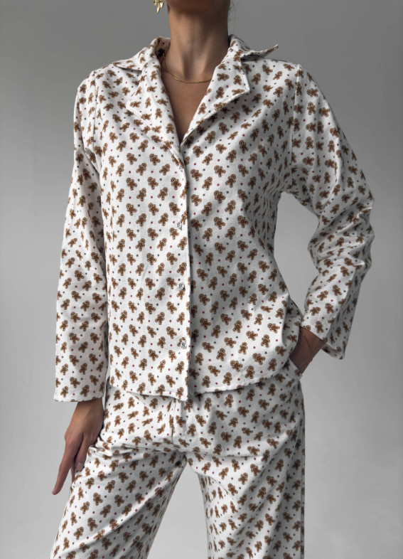 Betty, Pyjama, weiß00-00004750-k