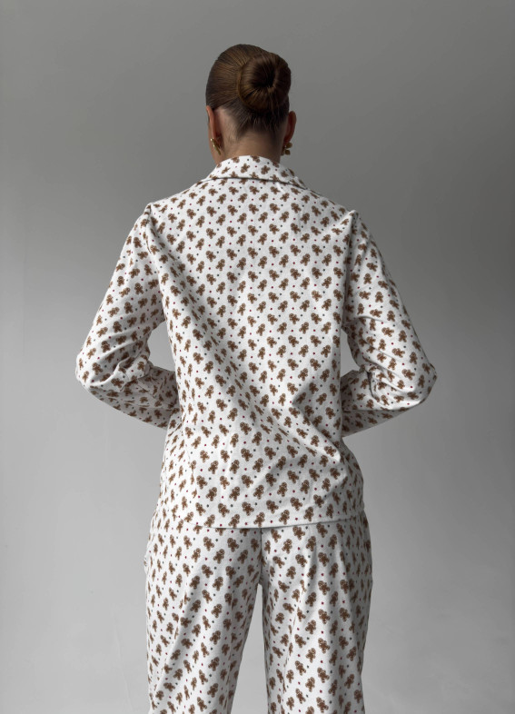 Betty, Pyjama, weiß00-00004750-k