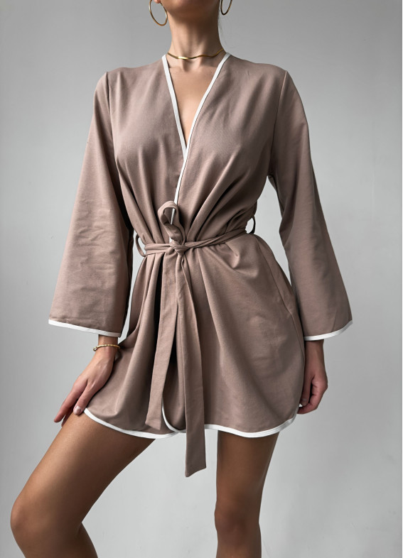 Gina, Bademantel, beige00-00004770