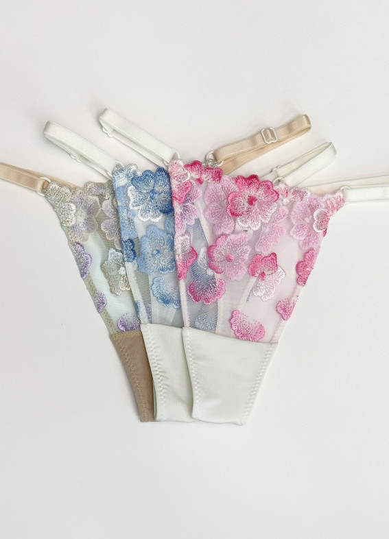 Glamour, Slip-Set 3-tlg, multicolor00-00004808