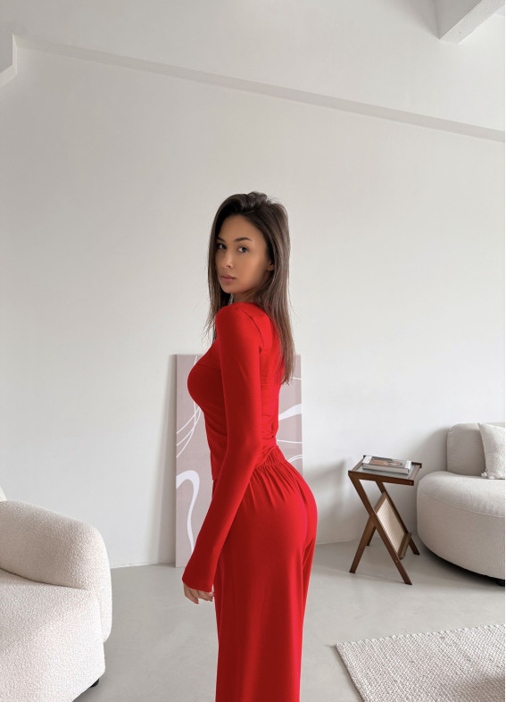 Donna, Pyjama, rot00-00004812-k