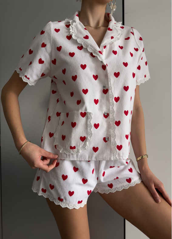 Cassie, Pyjama, weiß00-00004872-k