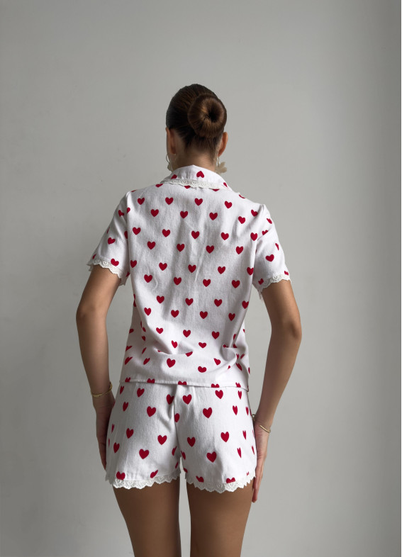 Cassie, Pyjama, weiß00-00004872-k