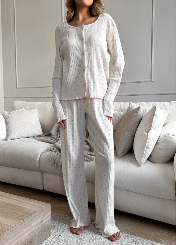 Semiramis, Pyjama mit Hose, milchig00-00004907-k-1