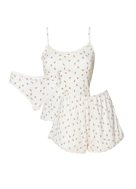 Berry, Pyjama, milchig00-00004934-k